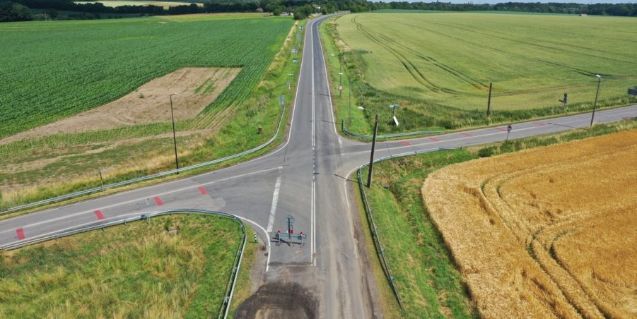 28 250+200 Boniowice skrzyżowanie z ul Gliwicką, zbiornik ZR 04