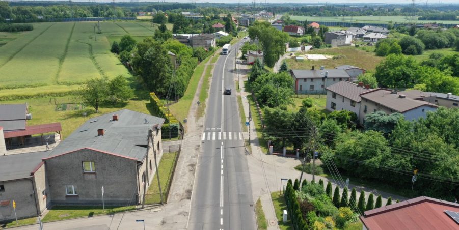 46 254+950 Wieszowa ul Leśna i Sienkiewicza