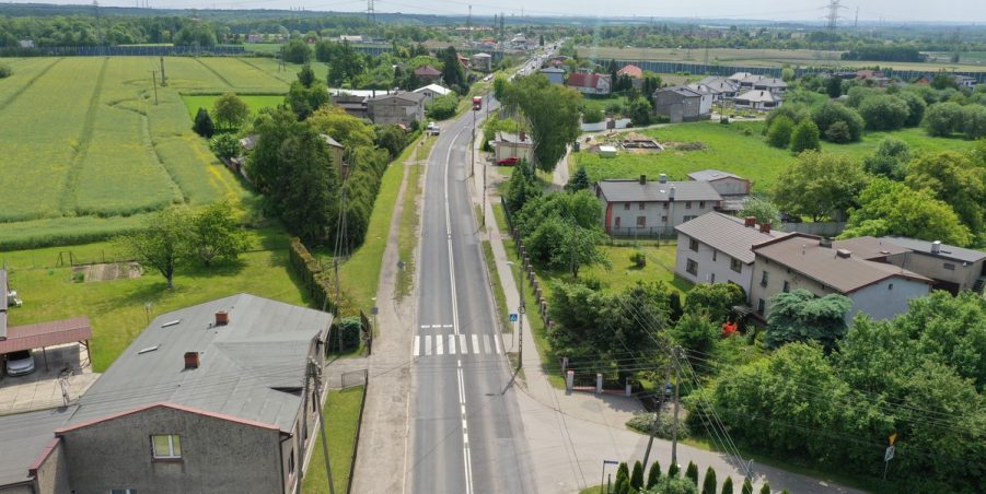 46 254+950 Wieszowa ul Leśna i Sienkiewicza