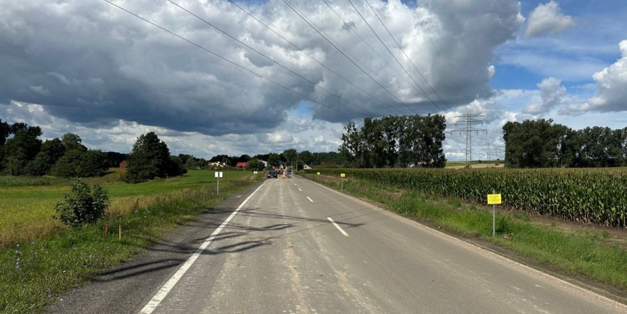 2023 08 08 km 247+200 pola strona lewa