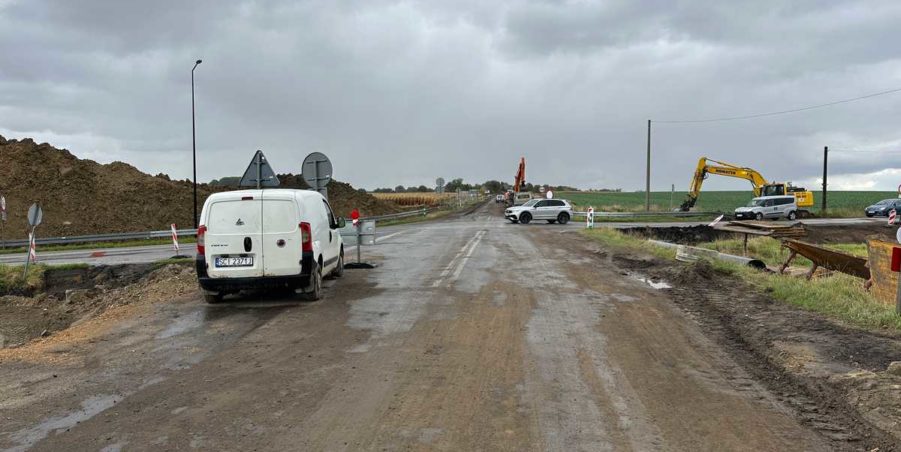 2023 10 10 km 250+200 skrzyżowanie z ulicą Gliwicką