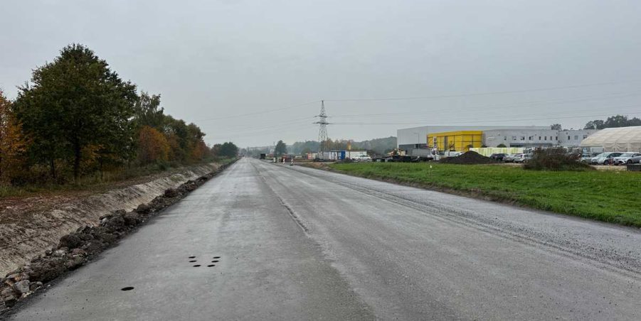 2023 10 24 km 245+300 zjazd do Polmarkus
