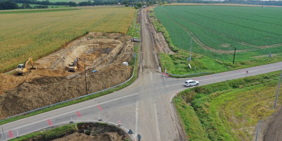 28. 250+200 Boniowice skrzyżowanie z ul Gliwicką, zbiornik ZR 04