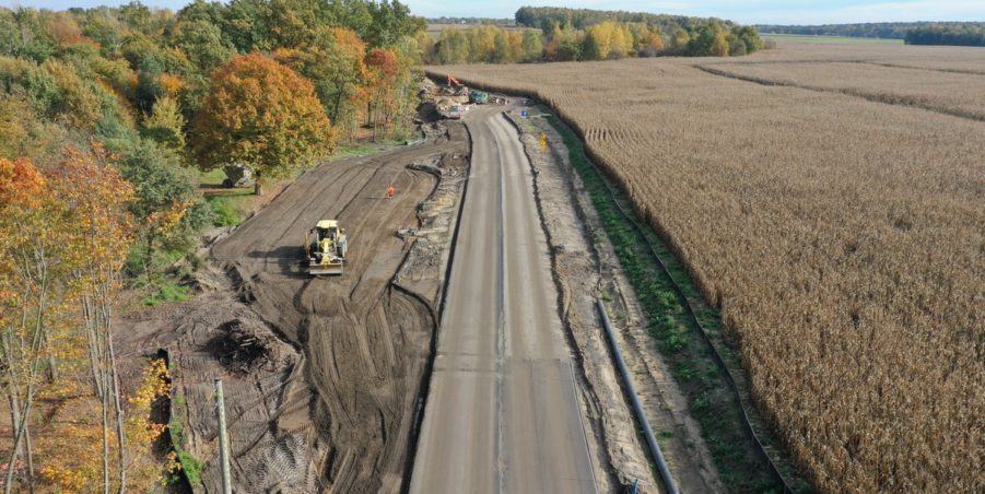22. 248+850 Boniowice Las Boniowski parking