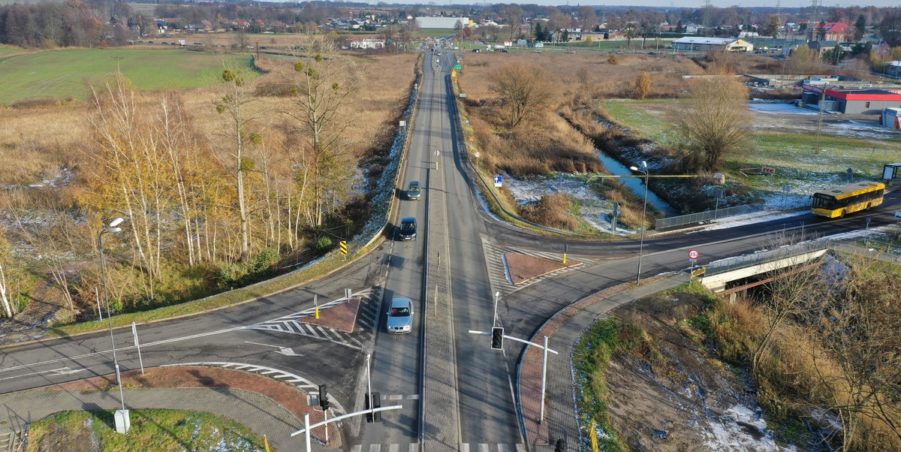 02. 244+150 Pyskowice skrzyżowanie z ul Powstańców Śląskich