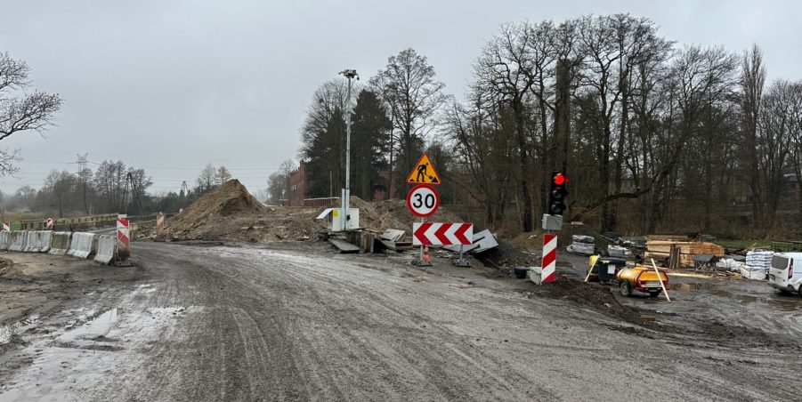2023 12 12 km 247+700 most MD 01 nad ciekiem Łubia