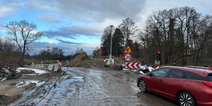 2023 12 05 km 247+700 most MD 01 nad ciekiem Łubia
