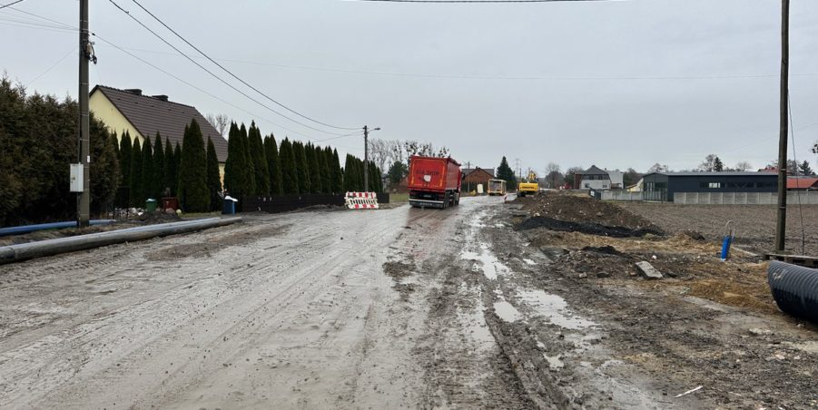 2024 02 06 km 246+400 ul. Wiejska strona prawa