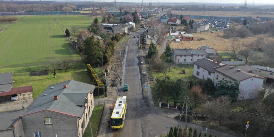 46. 254+950 Wieszowa ul Leśna i Sienkiewicza