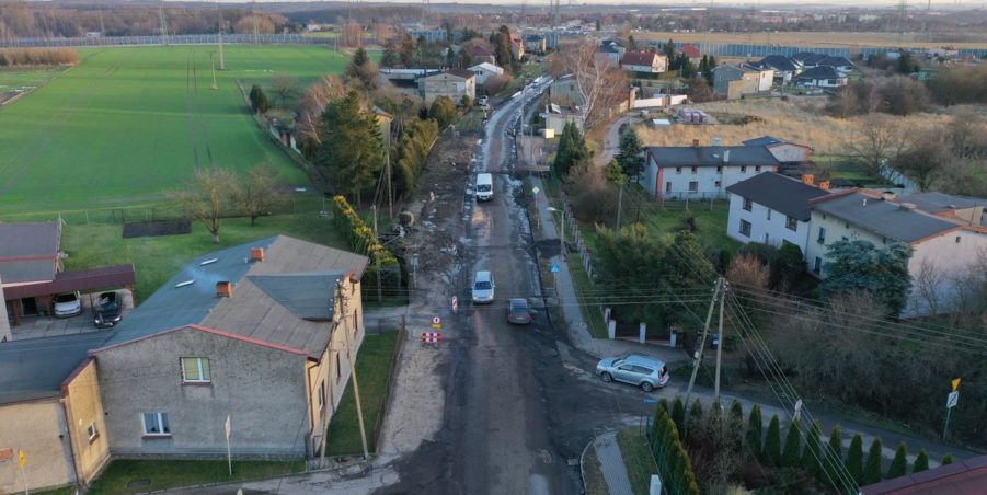 46. 254+950 Wieszowa ul Leśna i Sienkiewicza