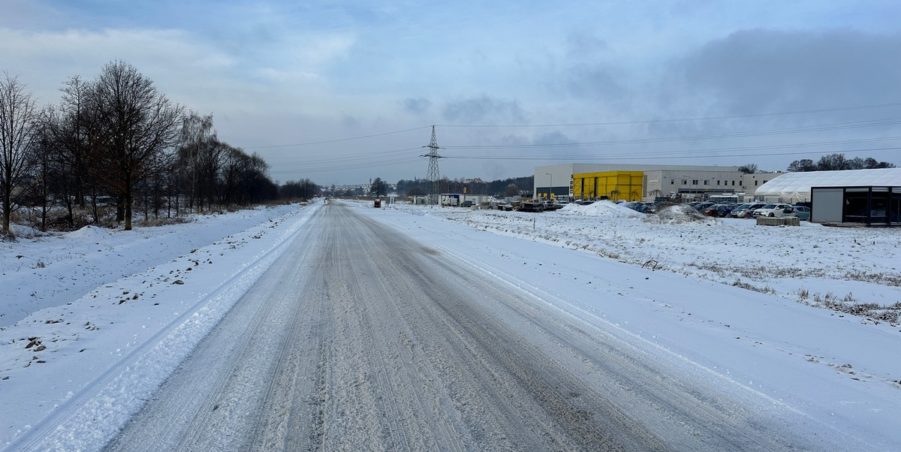 2024 01 09 km 245+300 zjazd do Polmarkus