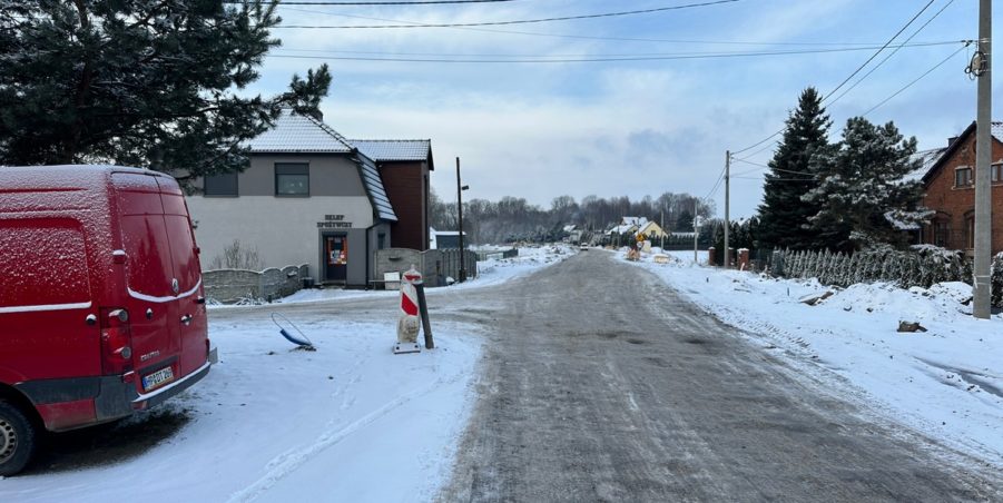 2024 01 09 km 246+550 ul. Wiejska strona lewa