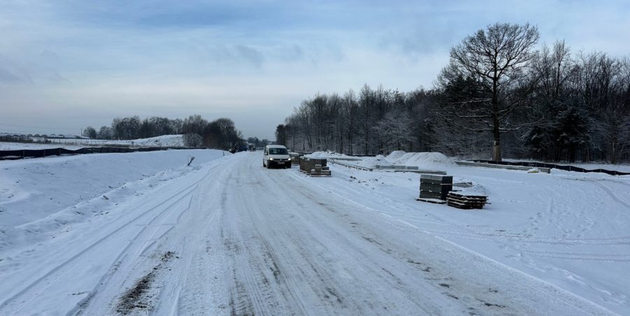 2024 01 09 km 248+900 las Boniowski parking