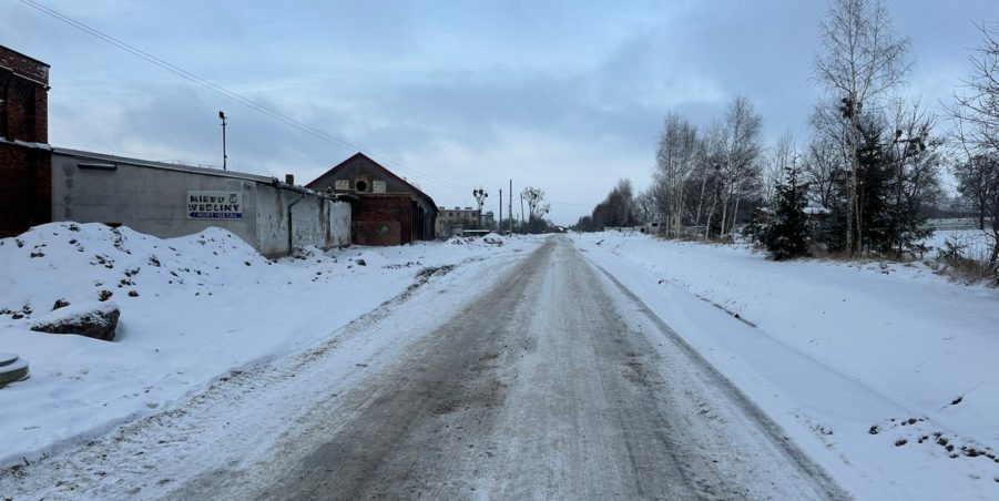2024 01 09 km 252+950 ul. Robotnicza strona lewa