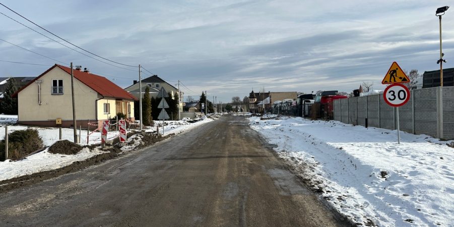 2024 01 16 km 247+700 Karchowice ul. Polna