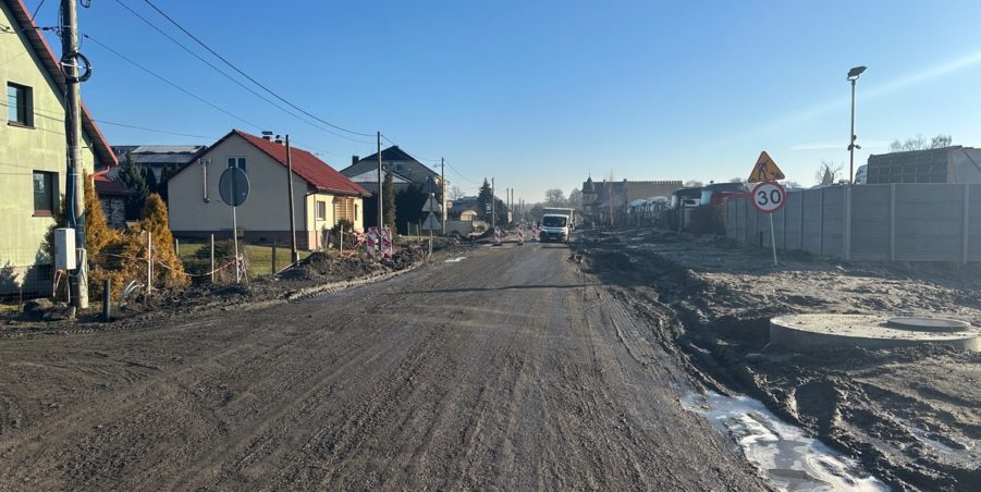2024 01 23 km 247+700 Karchowice ul. Polna
