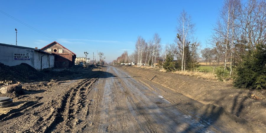 2024 01 23 km 252+950 ul. Robotnicza strona lewa