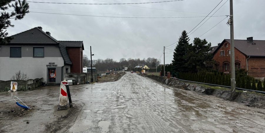 2024 01 30 km 246+550 ul. Wiejska strona lewa