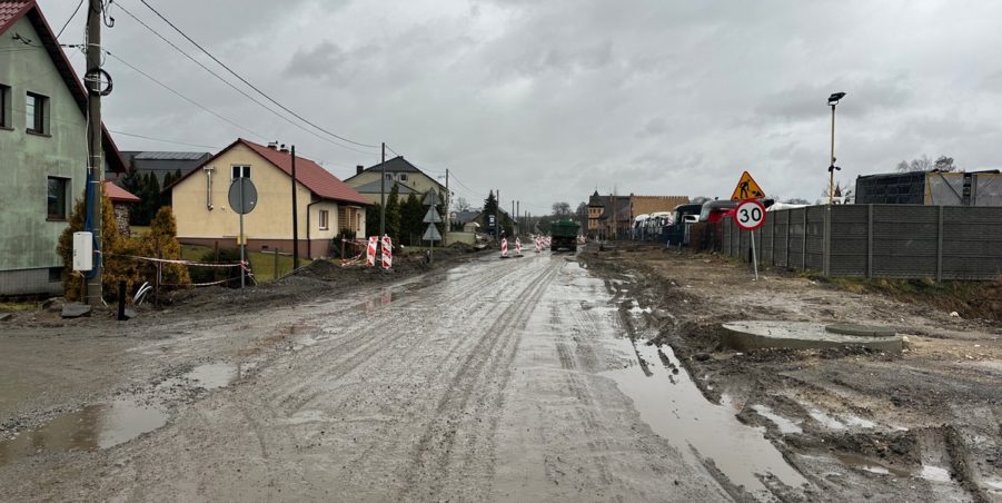 2024 01 30 km 247+700 Karchowice ul. Polna