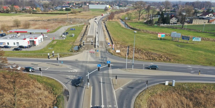 04. 244+500 Pyskowice skrzyzowanie z ul. Gliwicką