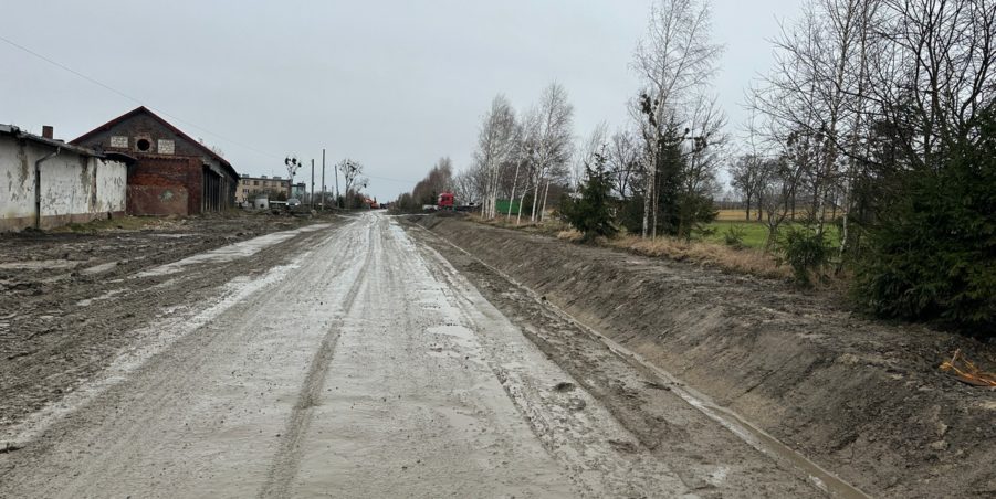 2024 02 06 km 252+950 ul. Robotnicza strona lewa