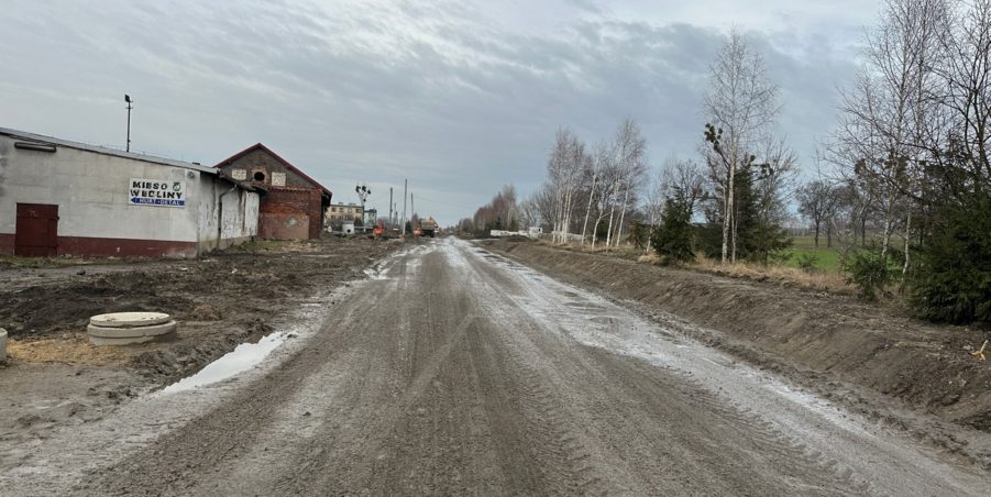 2024 02 20 km 252+950 ul. Robotnicza strona lewa