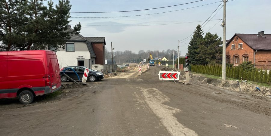 2024 02 27 km 246+550 ul. Wiejska strona lewa