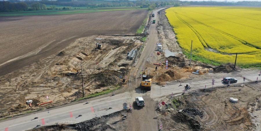 28. 250+200 Boniowice skrzyżowanie z ul Gliwicką, zbiornik ZR 04