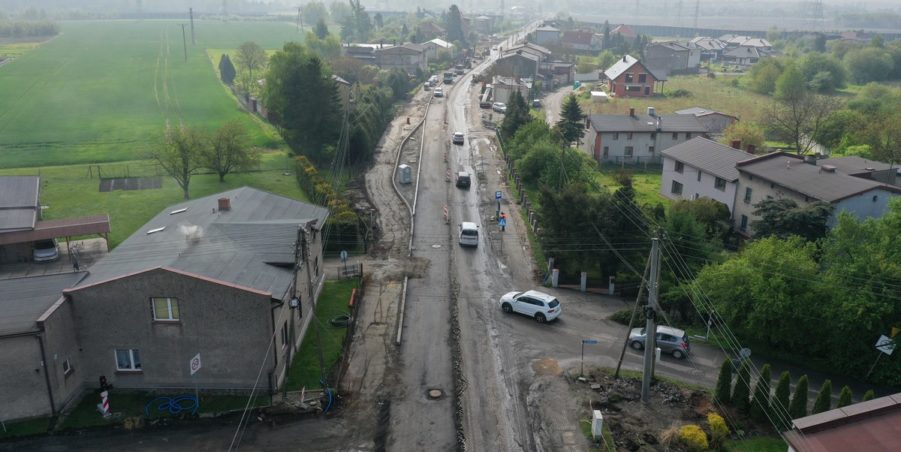46. 254+950 Wieszowa ul Leśna i Sienkiewicza