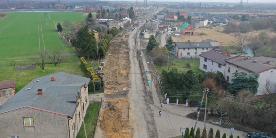 46. 254+950 Wieszowa ul Leśna i Sienkiewicza