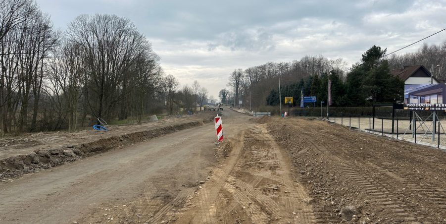 2024 03 05 km 246+400 ul. Wiejska strona lewa