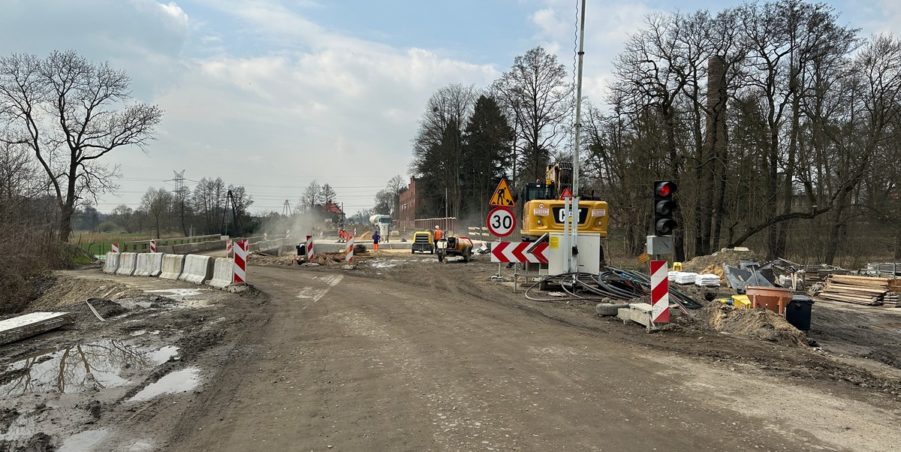 2024 03 12 km 247+700 most MD 01 nad ciekiem Łubia