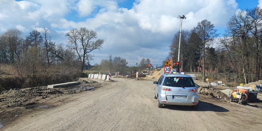 2024 03 19 km 247+700 most MD 01 nad ciekiem Łubia