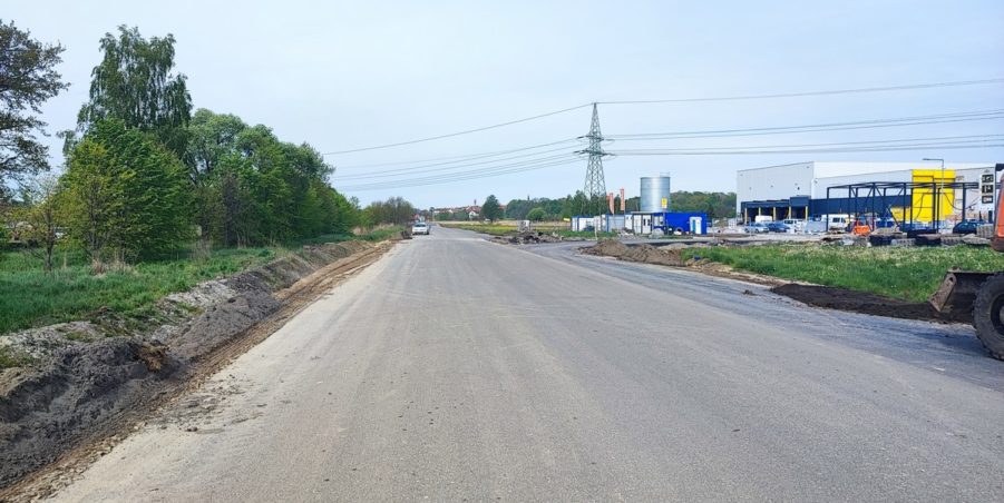 2024 04 23 km 245+300 zjazd do Polmarkus