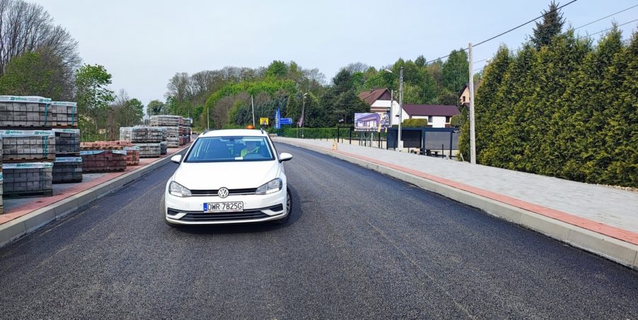 2024 04 23 km 246+400 ul. Wiejska strona lewa