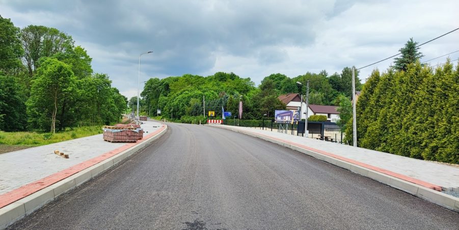 2024 05 23 km 246+400 ul. Wiejska strona lewa
