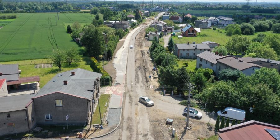 46. 254+950 Wieszowa ul Leśna i Sienkiewicza