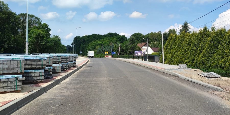 2024 06 14 km 246+400 ul. Wiejska strona lewa