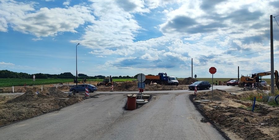 2024 06 18 km 250+200 skrzyżowanie z ulicą Gliwicką