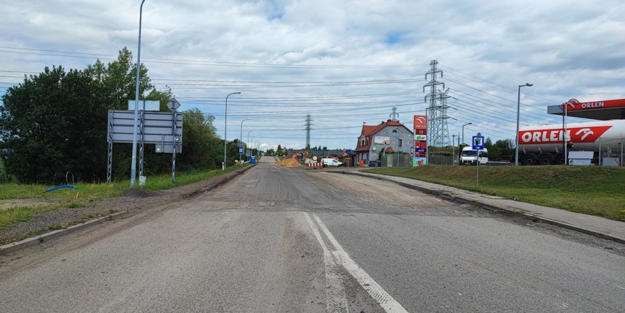 2024 06 18 km 255+900 rondo Wieszowa strona lewa