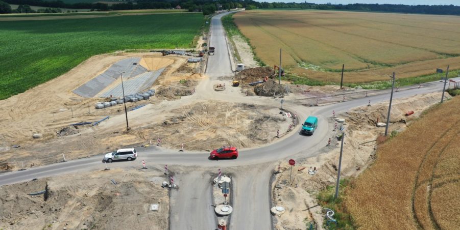 28. 250+200 Boniowice skrzyżowanie z ul Gliwicką, zbiornik ZR 04