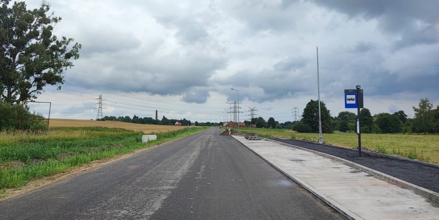 2024 07 03 km 246+550 ul. Wiejska strona prawa