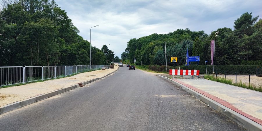 2024 07 17 km 246+400 ul. Wiejska strona lewa