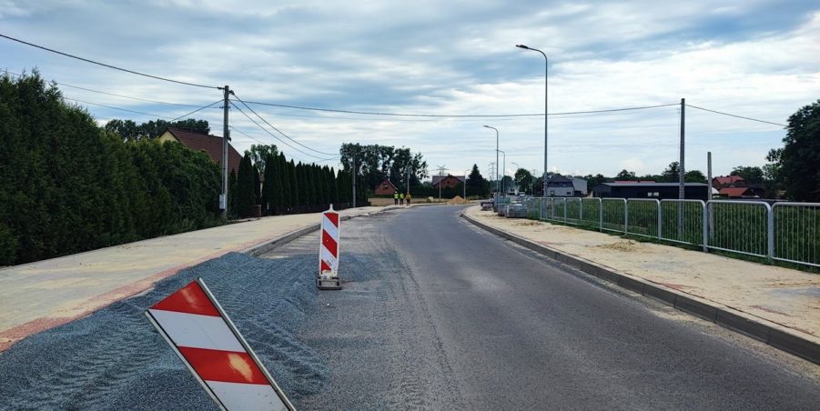 2024 07 17 km 246+400 ul. Wiejska strona prawa