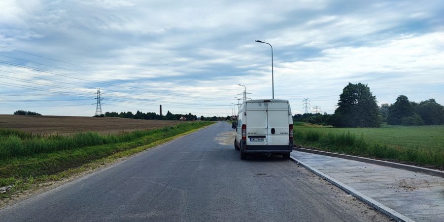 2024 07 17 km 246+550 ul. Wiejska strona prawa