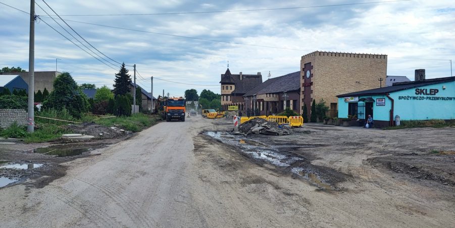 2024 07 17 km 247+700 Karchowice ulica Polna