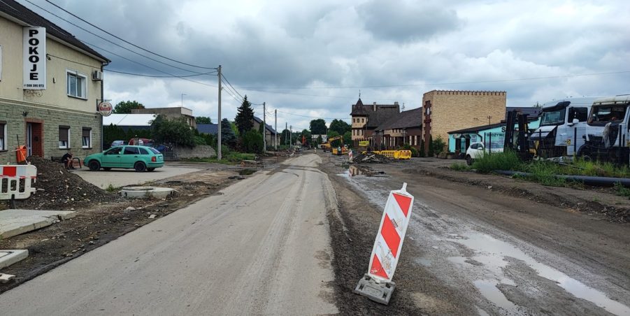 2024 07 24 km 247+700 Karchowice ulica Polna
