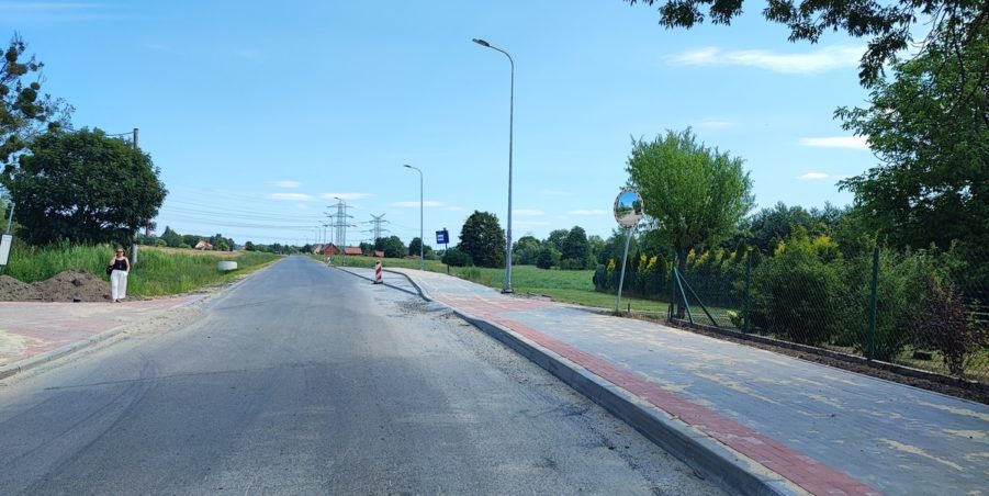 2024 07 31 km 246+550 ul. Wiejska strona prawa
