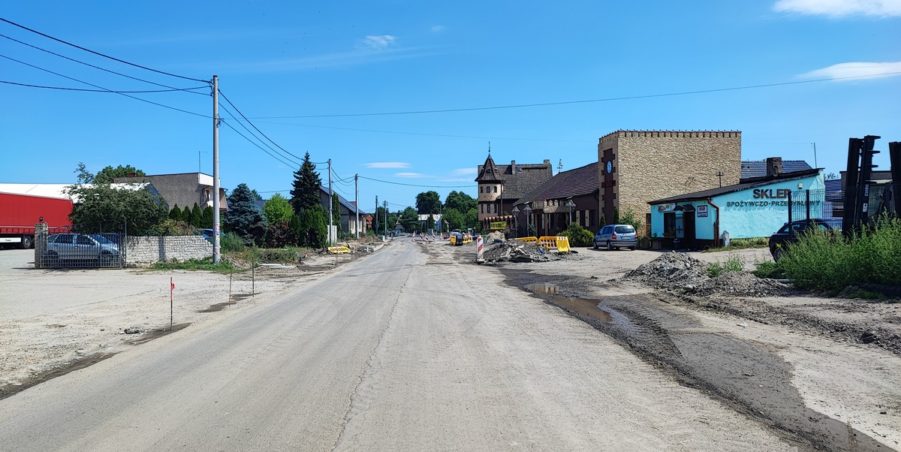 2024 07 31 km 247+700 Karchowice ulica Polna