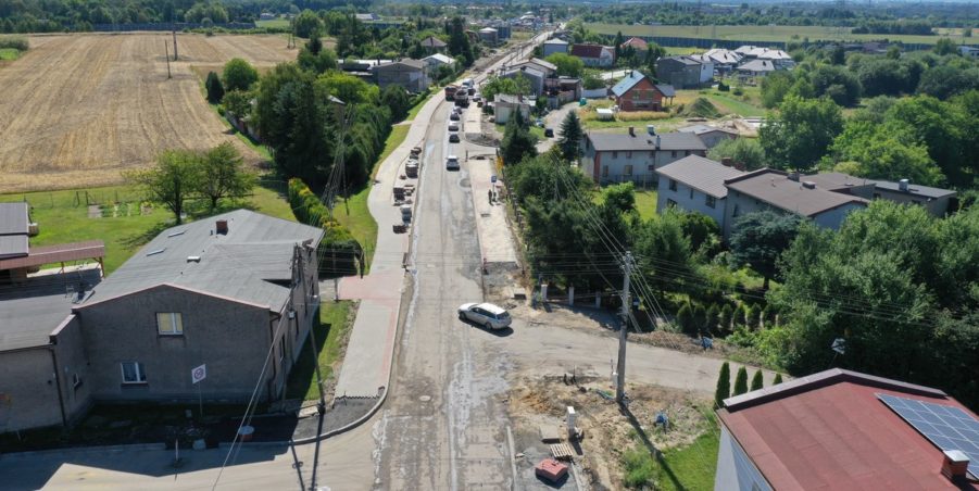 46. 254+950 Wieszowa ul Leśna i Sienkiewicza